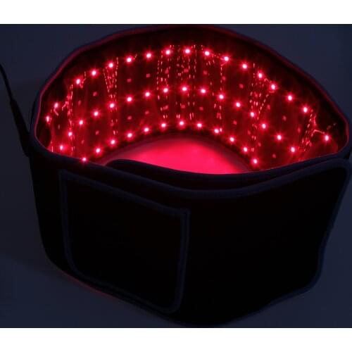 Drop Ship New Arrival Dual Wavelength Far Infrared Led Red Light Therapy Lipo Laser Belt For Pain Relief And Body Contouring