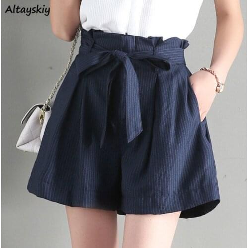 Shorts Women Sweet Tender Soft Chic Loose Simple New Ladies Korean Style Summer Leisure Ulzzang All-match Vintage Pocket Bottoms