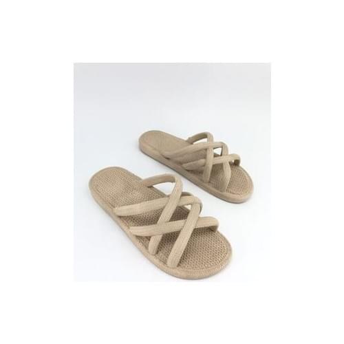 Overhead Women Straw Gorumun Nonskid Pool Beach Bath and Outdoor Slippers