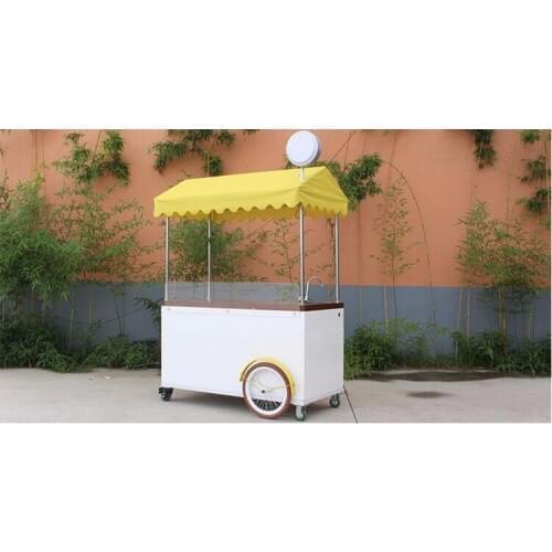 Three wheel hotdog fast food truck snack machines