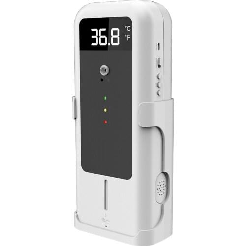 Stock Smart Temperature Measuring Machine With Touchless Dispenser Automatic Soap Dispenser