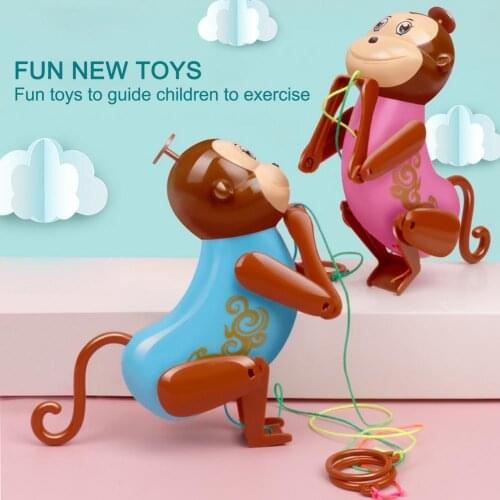 Rope Climbing Monkey Pull-and-Climb Baby Monkey Toy Creative Drawstring Climbing Up Toys Fun Interactive Toy For Toddlers Kids