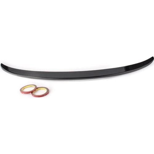 Car Rear Trunk Spoiler for 2013 2014 2015 2016 2017 2018 M-Benz W117 CLA-Class Sedan AMG type Auto Accessories Glossy Black ABS