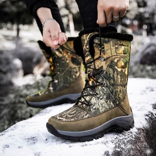 ZHUSHIYUAN Mens Winter Boots