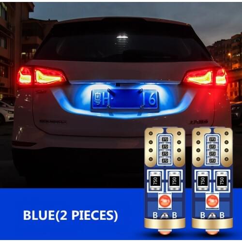 2x LED T10 W5W 192 Car Parking Light For Peugeot 307 308 407 207 406 208 3008 2008 508 408 306 301 106 107 607 5008 807 205 405