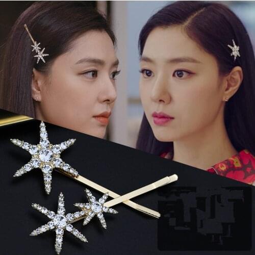 2021 fashion new Mori girls' fresh and sweet headdress Korean style elegant high quality hairpin