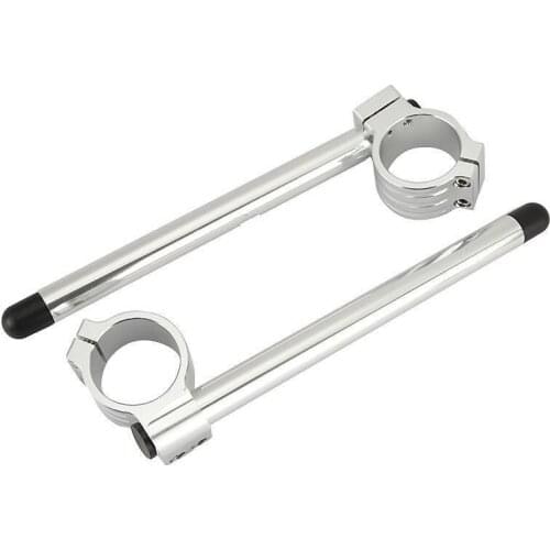 37mm CNC Clip-ons Handlebars Handle Bar For Kwasaki Ninja 250R SUZUKI GS500 Honda CBR250R CBR600F