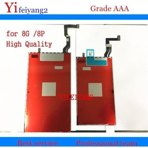 5pcs YIFEIYANG A Quality 100% New LCD Display Back light Backlight For iPhone 8 8g 8 Plus Replacement LCD Backlight