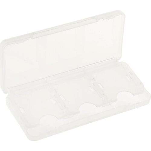 6 in 1 Game Card Case Holder Cartridge Box for Nintendo 3DS Game Cards White