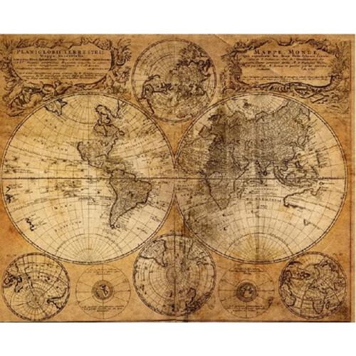 Kufwkey diy diamond embroidery world map 5d diamond painting cross stitch full square drill mosaic needlework home Decorations