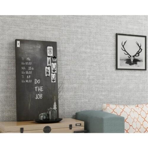 Beibehang Wallpaper roll modern plain linen home decoration q wallpaper pure color bedroom living room wallpaper papel de parede