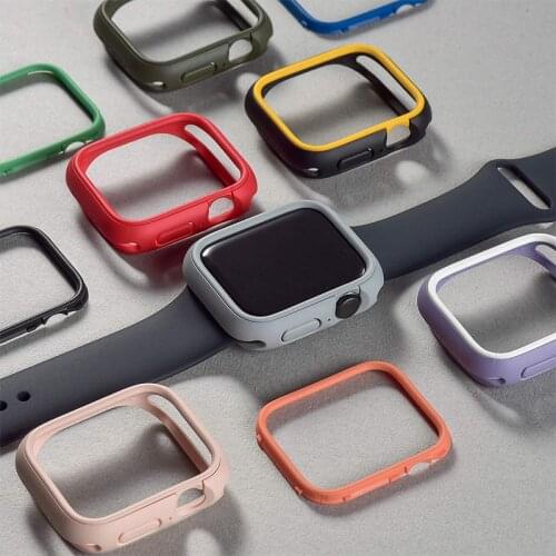 Watch case for apple watch 4 5 band 44mm 40mm iwatch 3 2 strap 42mm 38mm Protector cover Scratch Resistant Shockproof bumper