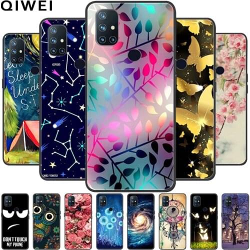 For OnePlus Nord N10 5G Case Black Bumper Coque TPU Soft Silicone Cover For One Plus Nord N200 5G N100 Phone Cases N 200 100 10