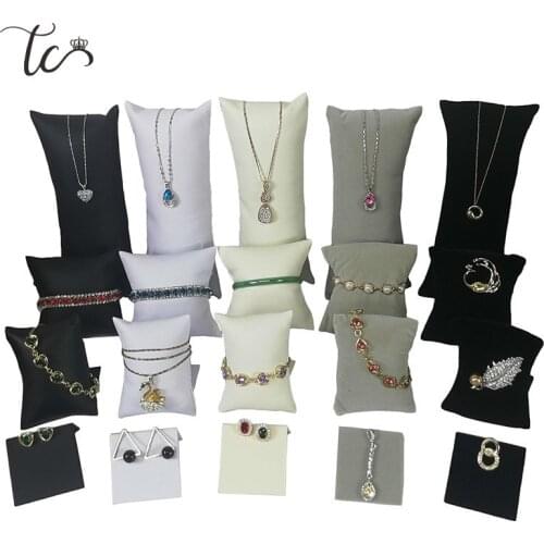 Watch Holder Display Pillows Jewelry Bracelet Pillow Bangle Display Organizer Bracelet Pillow Cushion Stand