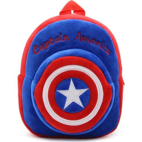 Superhero Marvel Childrens Schoolbag Preschool Baby Schoolbag Early Childhood Education Schoolbag
