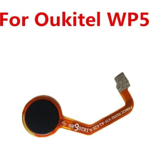 For Oukitel WP5 New Main Home Fingerprint Button Components Sensor Flex Cable For Oukitel WP5 Repair Accessories