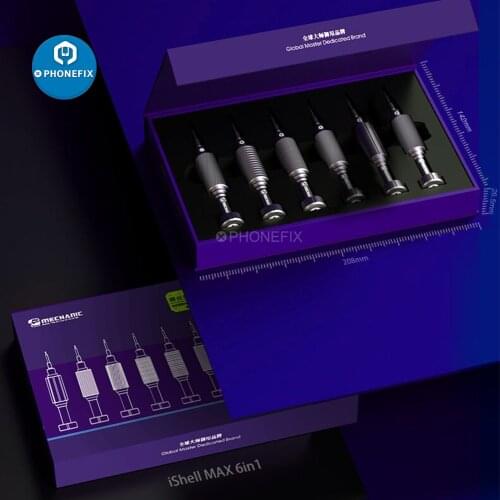 Mechanic Ishell Precision Screwdriver Small steel gun series Screwdriver Set Hex Torx Y0.6 for iPhone Repair Opening Tool Set