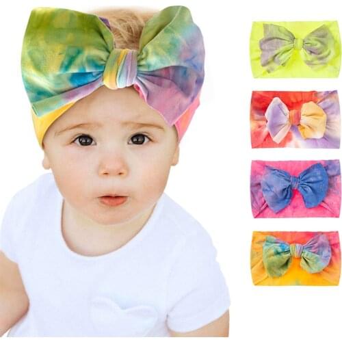 2021 New Parent-child Hair Band Set 2PC Mom and Daughter Headband Newborn Baby Bow Elastic Headband Baby Accessories 0-6 Years