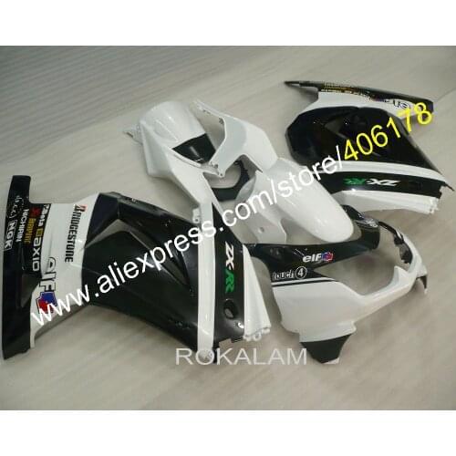 Fairings For EX250 Ninja 250R 08 09 10 11 12 2008-2012 White Black Motorcycle Fairing Aftermarket Kit (Injection Molding)