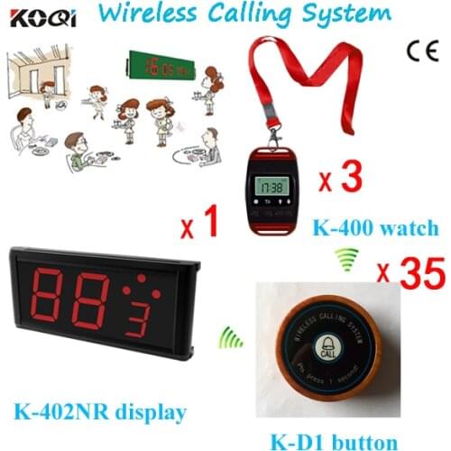 Top Popular Safe Delivery Fashion Nice Design Service Wireless Waiter Call System