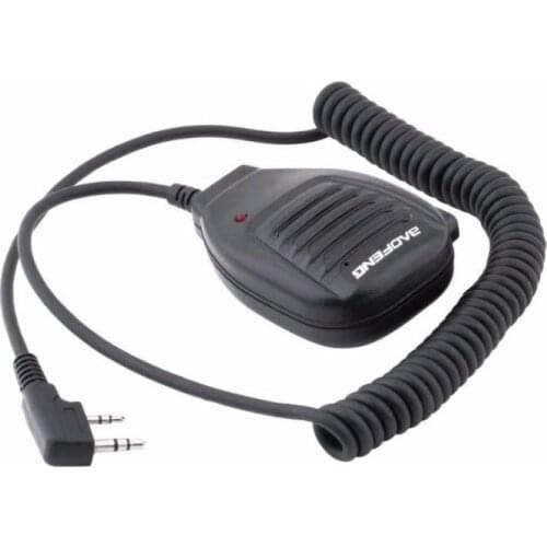 Walkie Talkie For Baofeng Hand Microphone Radio Speaker Mic PTT For Walkie Talkie BF-888S 5R UV-82 Radio Communication Parts