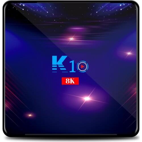 K10 Smart TV Box 8K Video Decoding UHD 4K Media Player Amlogic S905X3 4GB / 64GB 2.4G / 5G Dual-band LED Display