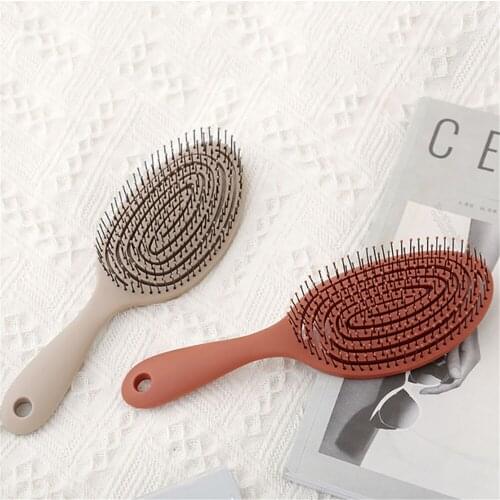 Relaxing Elastic Massage Comb Portable Hair Brush Massage