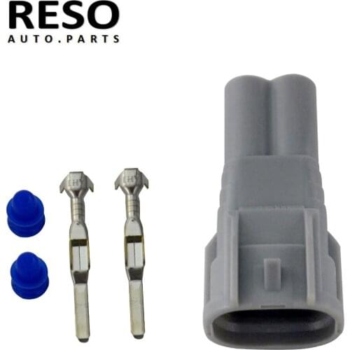 RESO--2 pin waterproof auto connector(2.2)male,efi plug,including terminals and seal waterproof plug 90980-11155 RSC407