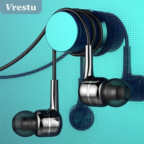 Sports Wired Earphone In Ear Fone Music Calls Earbud Super Bass Hifi Stereo Line Fone for Phone Samsang Xiaomi Huawei 3.5 Plug