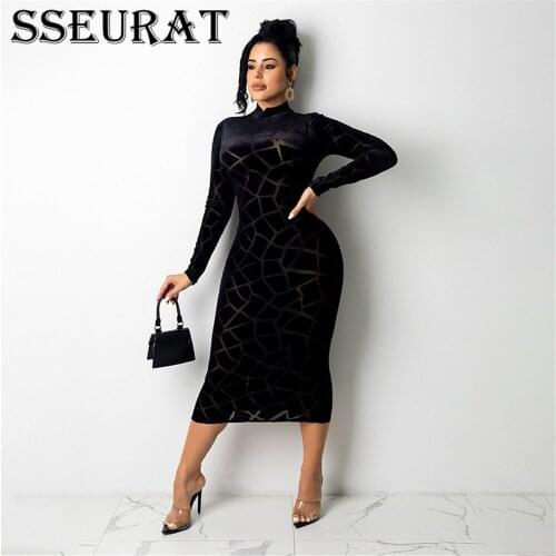 SSEURAT Fashionable Sheath Dresses