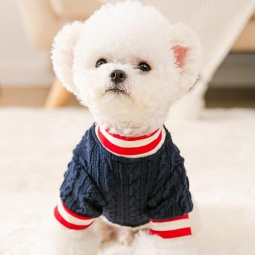 Knitted Dog Sweater Pet Dachshund Cat Pull Chien Teckel Clothes Winter Chihuahua Dachshund Small Large Dogs Warm Clothes