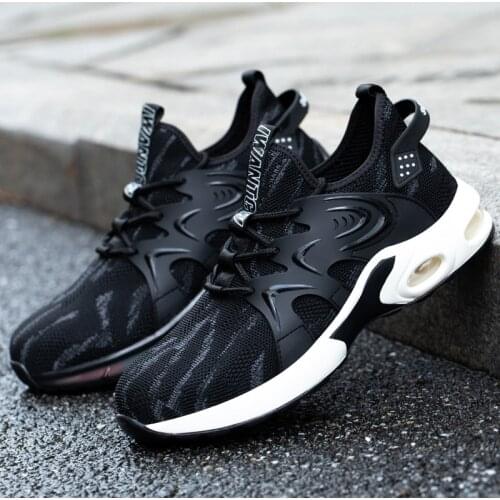 Work Boots Safety Steel Toe Shoes Men Safety Shoes Work Sneakers Indestructible Work Shoes For Men Steel Toe Cap Work Male Shoes