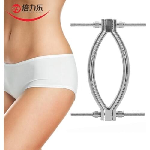 Flirting Labia Clip BDSM Bondage Adult Games Clitoris Stimulator Metal Pussy Clamp Sex Toys For Women Vagina Speculum Sex Shop