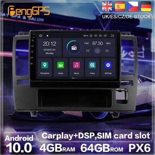 Android 10 PX6 GPS Navigation For Nissan Tiida C11 2004-2013 Auto Radio Stereo Car CD DVD Multimedia Auto Player HeadUnit 2 DIN