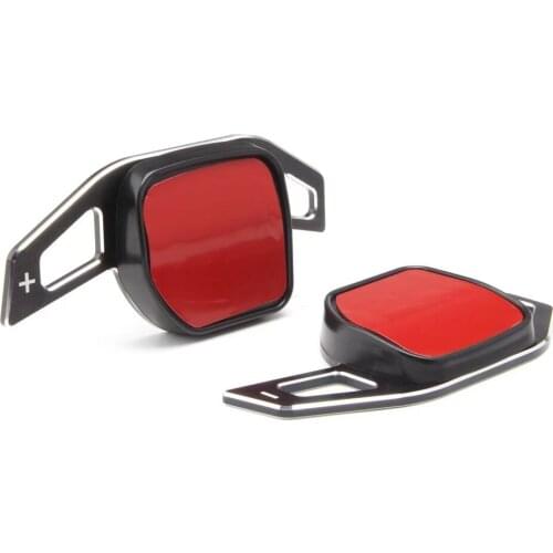 Car modified steering wheel paddles aluminum alloy shift paddles Fit For Audi A1 A2 A3 A4 A5 A6 A7 For Q5 Auto Accessiores