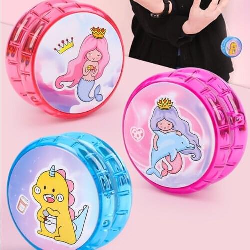 Childrens glowing yo-yo boy flash toy girl elementary school senior yo-yo luminous yoyo ball