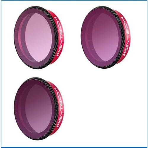 PGYTECH OSMO ACTION Camera Gradient Lens Filter ND8-GR ND16-4 ND32-8 Set Professional Version For DJI OSMO Camera Accessories
