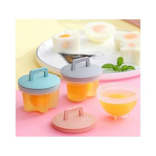 Fried Egg Mold Baby Food Supplement Kitchen Household Egg Cooker Non-stick Cup Breakfast Egg Omelette Steamer
