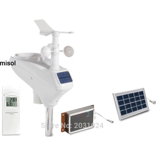 Miosl/Professional weather station WCDMA/GSM, data upload to wunderground, SMS message