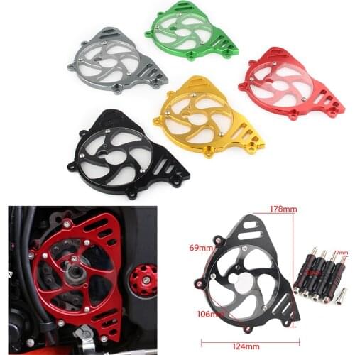 Z1000 Front Sprocket Chain Guard Cover Engine Cap For Kawasaki Z 1000 2010 2011 2012 2013 2014 2015 2016 2017 CNC Aluminum+ABS