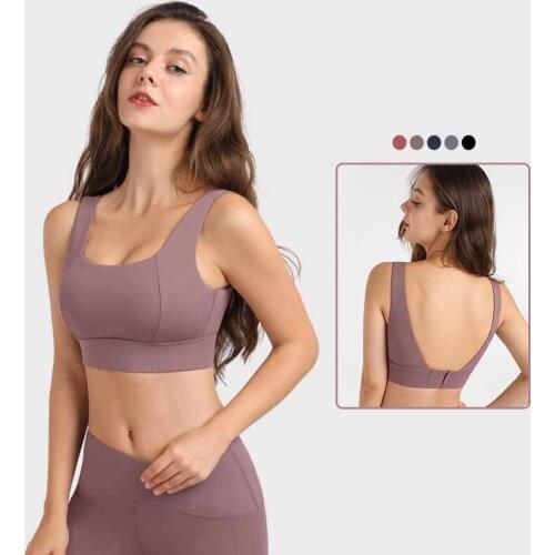 Sports Bra Sexy Women Yoga Crop Top Shockproof Push Up Underwear Fitness Bras Athletic Vest Gym Shirt Sport Sportswear