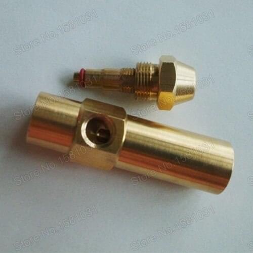 1.5mm Fuel nozzle siphon air atomizing burner nozzle diesel heavy oil waste oil Alcohol-based fuel burner nozzle