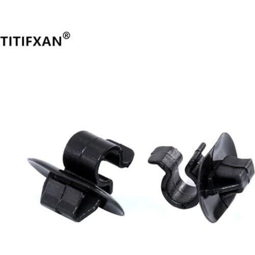 2PCS Cabin cover support bar clamp clip for Peugeot 307 308 408 206 Citroen C2 C4 Triumph Elysee plastic fasteners
