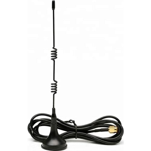433 MHz 3 dBi magnetic helical antenna for mobile device car