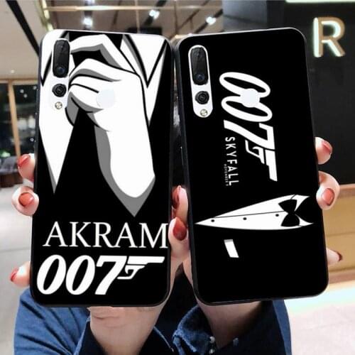 CUTEWANAN James Bond 007 Phone Case Cover for Huawei Honor 30 20 10 9 8 8x 8c v30 Lite view pro
