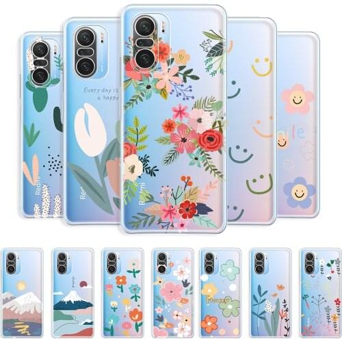 For Xiaomi Redmi K40 Case Clear Soft Case For Redmi K40 Pro Transparent Back Cover For Redmi K40 K40pro Protective Phone Shell