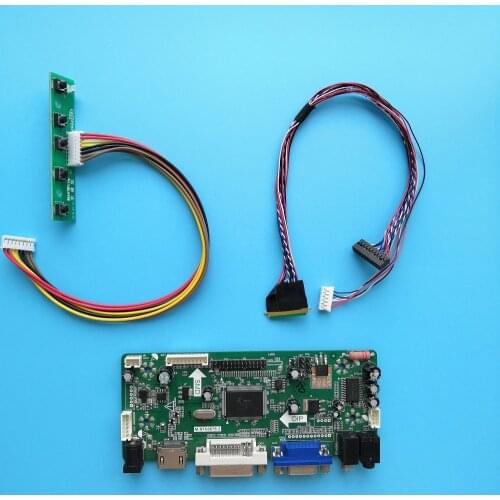 For LP156WH3(TL)(T1)/(TL)(T2) monitor 15.6" panel HDMI 1366*768 Controller board kit M.NT68676 DIY DVI LED VGA LCD