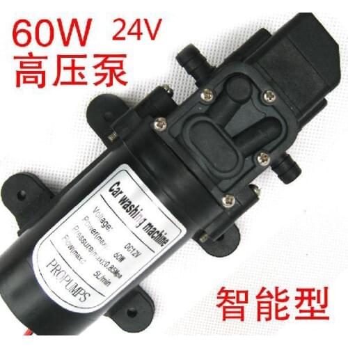 0142HB-24-60 24V 60W electric diaphragm pump,screw thread mini water DC Self-Priming pump, Corrosion resistance,wear resistance