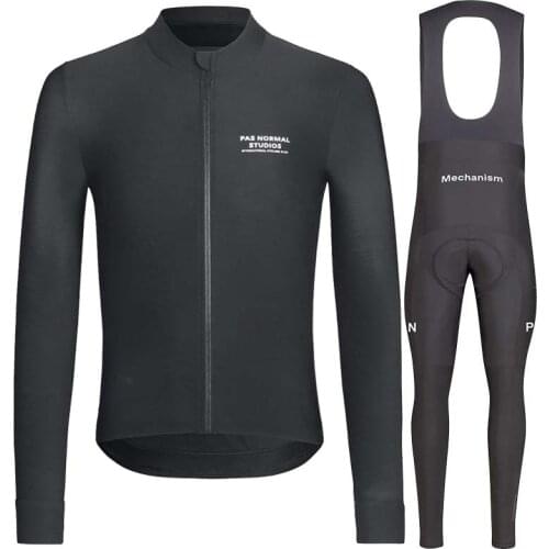 Vetement cyclisme homme 2021 Spring Autumn Pro team long sleeve cycling Jersey kits MTB ropa de ciclismo hombre мужская одежда