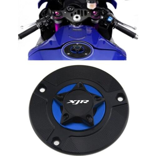 Motorcycle Petrol Cover Fuel Tank Cap Gas Oil Tank Cover For YAMAHA XJR1200 1994-1997/ XJR1300 1998-2010 XJR400R